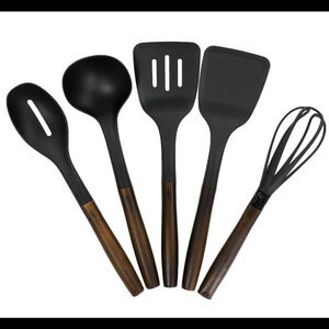 Gibson Home Branwyn 5 Piece Kitchen Tool Set